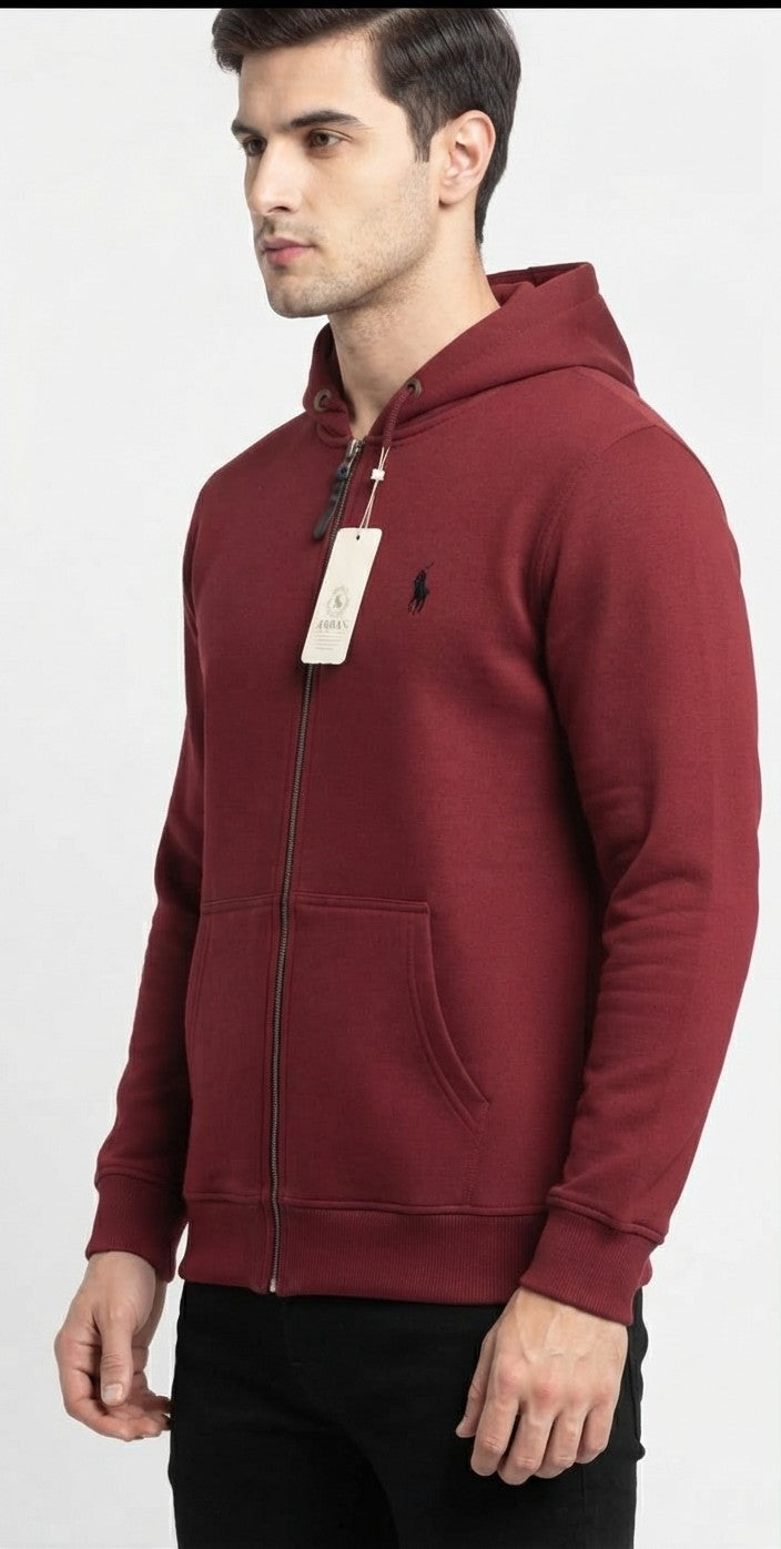 Men's Maroon Hoodie