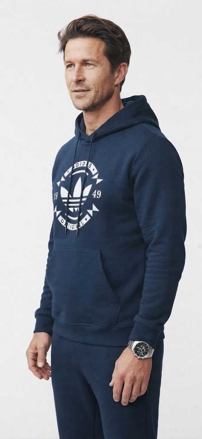 Men's Navy Blue Hoodies