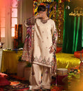 Luxury Festive Printed 3-Piece Ensemble