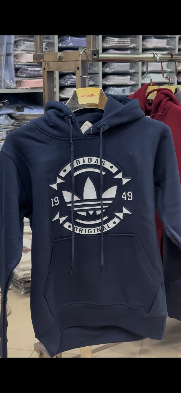 Men's Navy Blue Hoodies
