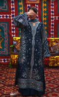 Midnight Bloom Embroidered Suit